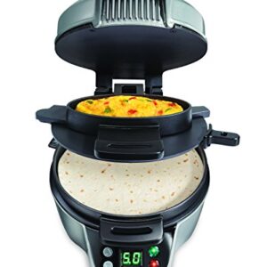 Hamilton Beach, Silver 25495 Breakfast Burrito Maker, 9.8 x 8.7 x 5.6 inches