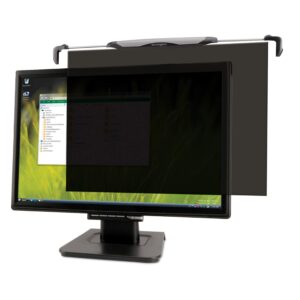 Kensington FS240 Snap2 Privacy Screen for 22-Inch to 24-Inch Widescreen 16:10 and 16:9 Monitors (K55315WW),Black