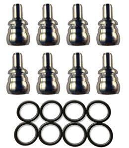 hhc diesel ~ ford 6.0l leakproof nipple cups/ball tube kit! includes 8-leakproof nipple cups and 8-heavy duty viton seals ~ f60l-8nipple