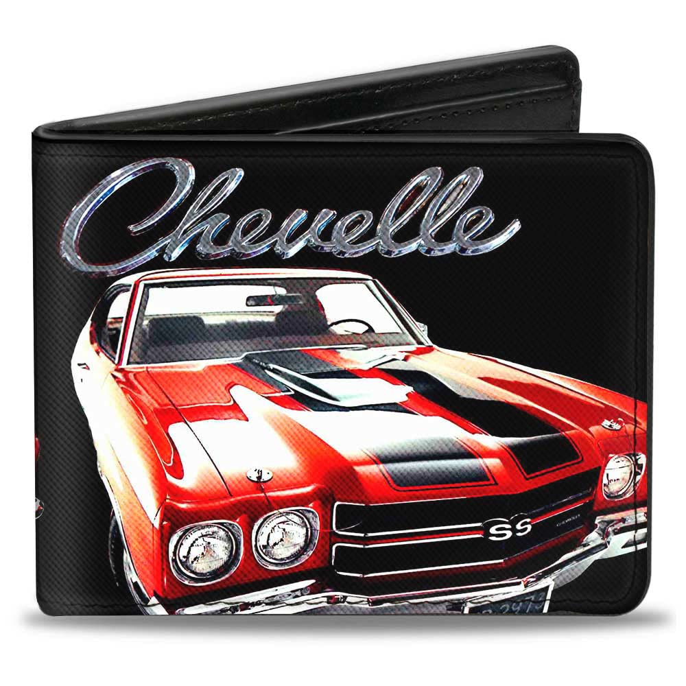 Buckle-Down Bifold Wallet Chevelle,4.0" x 3.5"