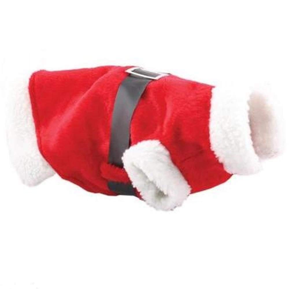 Christmas Santa Suit Festive Outfit for Small Dogs or Puppies