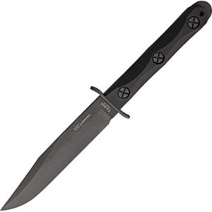 KA-BAR JOHN EK BOWIE EK45 MODEL 5 FIGHTING COMMANDO KNIFE Black, Large