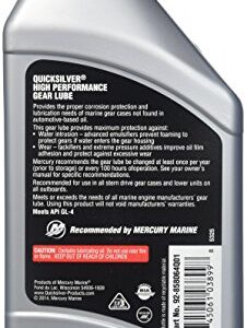 Quicksilver 92-858064Q01-6PK High Performance Gear Lube (6/1Qt)