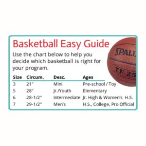 S&S Worldwide Spectrum™ Lite-80™ Rubber Basketball, Intermediate (Pack of 6)