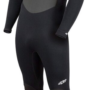 Hyperflex Access Men’s and Women’s Full Body 3mm Backzip Wetsuit - Warm 4-Way Stretch Neoprene - Adjustable Collar and Flat Lock Construction - High Performance 50+ UV SHIELD