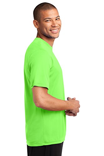 Port & Company Performance Tee. PC380 Neon Green