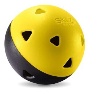 sklz impact limited-flight practice baseball, softball, and mini balls, 12 count (pack of 1)