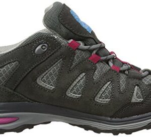 Karrimor Women's Walking Low Rise Hiking Boots, Black C Pink, 9.5