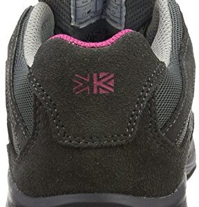 Karrimor Women's Walking Low Rise Hiking Boots, Black C Pink, 9.5