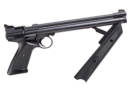 Crosman P1322 with Shoulder Stock, Black Air Pistol