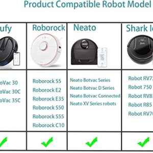 Sun's 13 Feet Boundary Strip Magnetic Markers Compatible with Neato | Shark Ion | Xiaomi Roborock | Eufy RoboVac | Deenkee DK700 Robotic Vacuum Cleaner