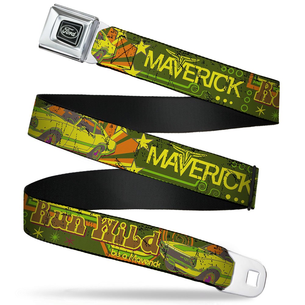 Buckle-Down Seatbelt Belt Maverick Regular