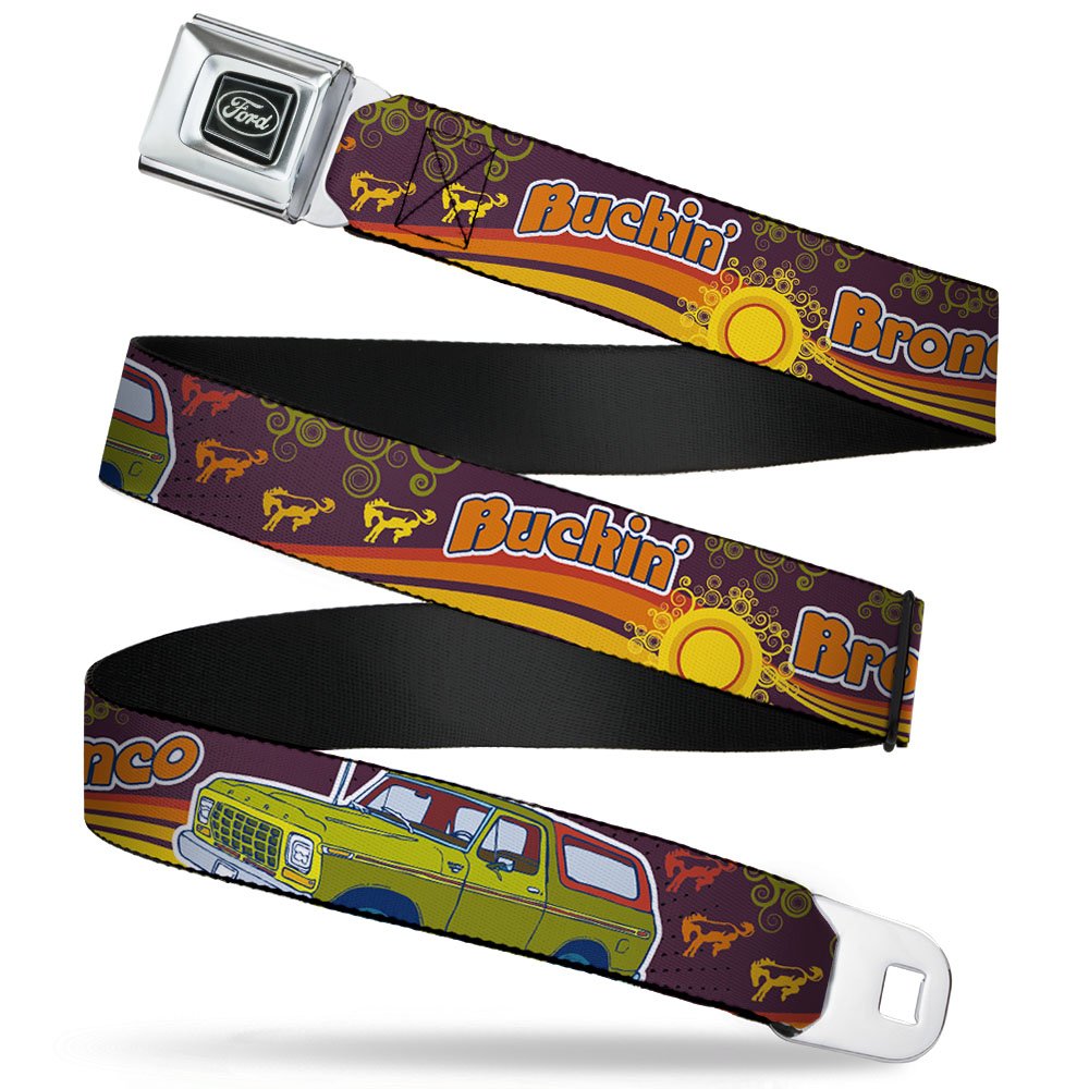 Buckle-Down Seatbelt Belt Bronco XL