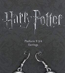 Harry Potter Platform 9 3/4 Silver Plated Earrings