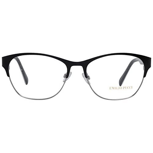 Emilio Pucci EP5029 Eyeglass Frames - Shiny Black Frame, 53 mm Lens Diameter EP502953001