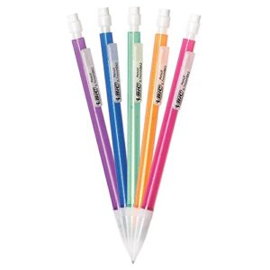 BIC Xtra-Sparkle Mechanical Pencil, Medium Point (0.7mm), Fun Design With Colorful Barrel, 15-Count