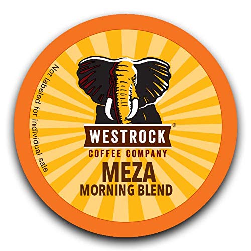 Westrock Coffee Company, Meza Morning Blend, Single Serve Coffee Cup, Medium Roast (12)