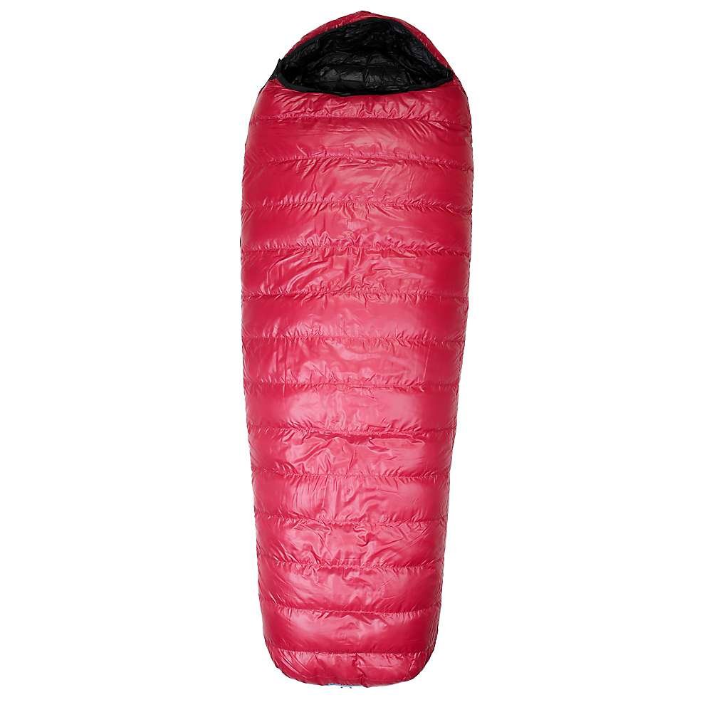 Western Mountaineering Sycamore MF 25 Degree Sleeping Bag Cranberry 6FT / Left Zip