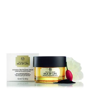 The Body Shop Oils of Life Intensely Revitalizing Cream - Lightweight, Nourishing Cream - Revitalizes Skin - 1.7 Fl Oz