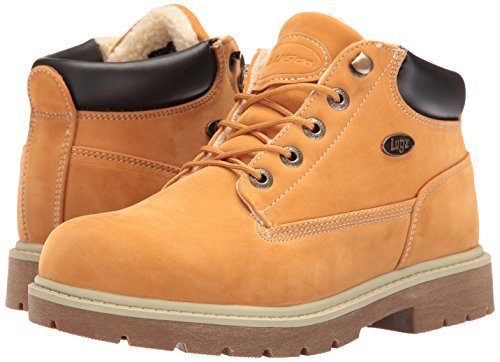 Lugz Women's Drifter Fleece LX Boot, golden wheat/cream/bark/gum, 8.5 M US