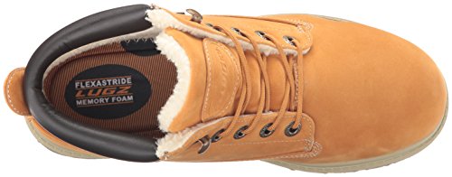 Lugz Women's Drifter Fleece LX Boot, golden wheat/cream/bark/gum, 8.5 M US