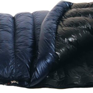 Western Mountaineering TerraLite 25 Degree Sleeping Bag Navy Blue 6FT 6IN / Left Zip