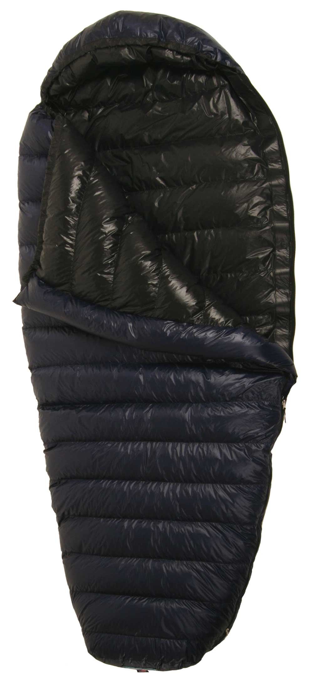 Western Mountaineering TerraLite 25 Degree Sleeping Bag Navy Blue 6FT 6IN / Left Zip