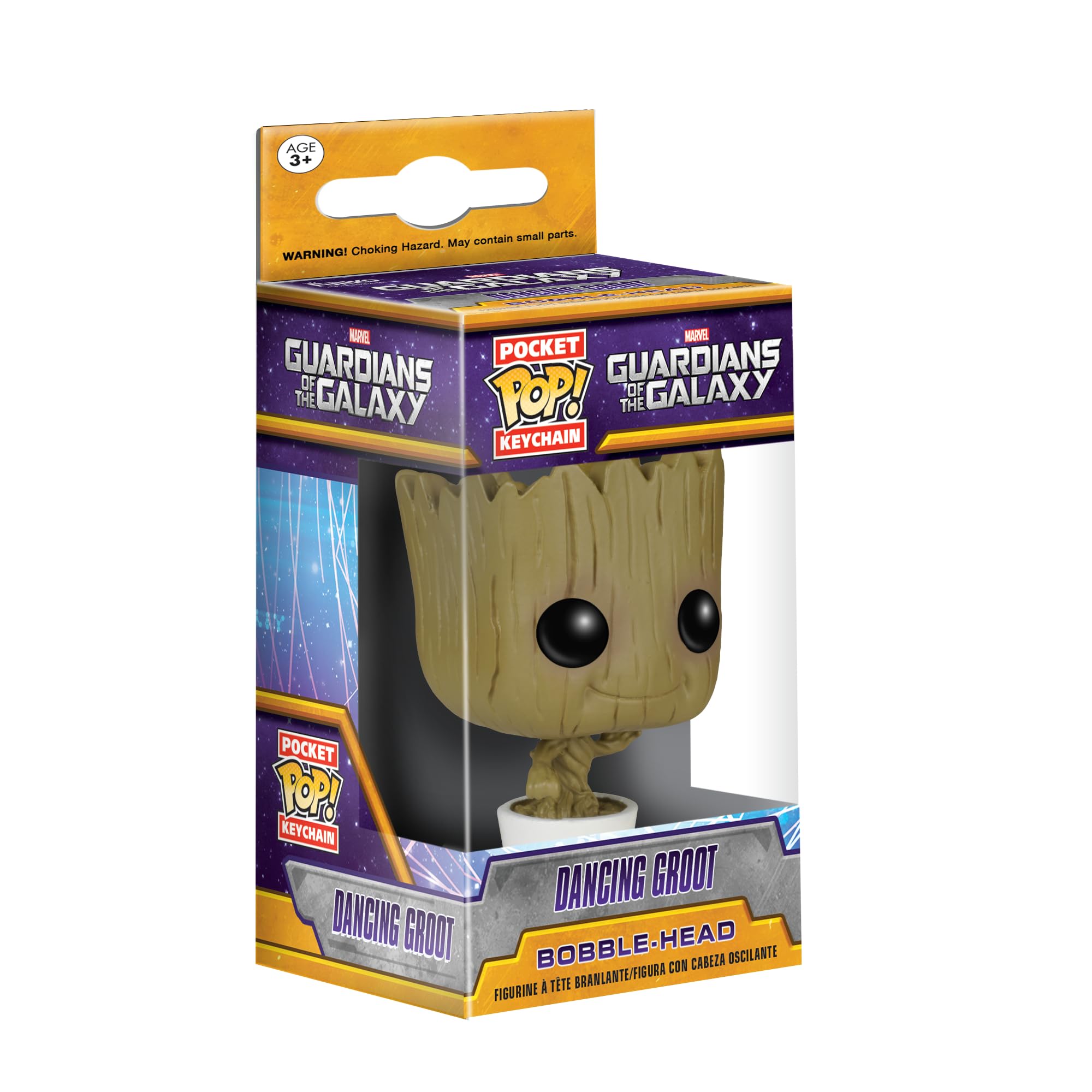 Funko Pocket POP! Keychain: Baby Groot - Guardians of The Galaxy Novelty Keyring - Collectible Mini Figure - Stocking Filler - Gift Idea - Official Merchandise - Movies Fans - Backpack Decor