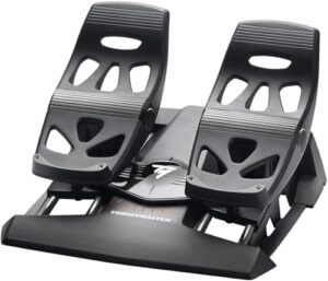 thrustmaster tfrp rudder pedals for flight simulators