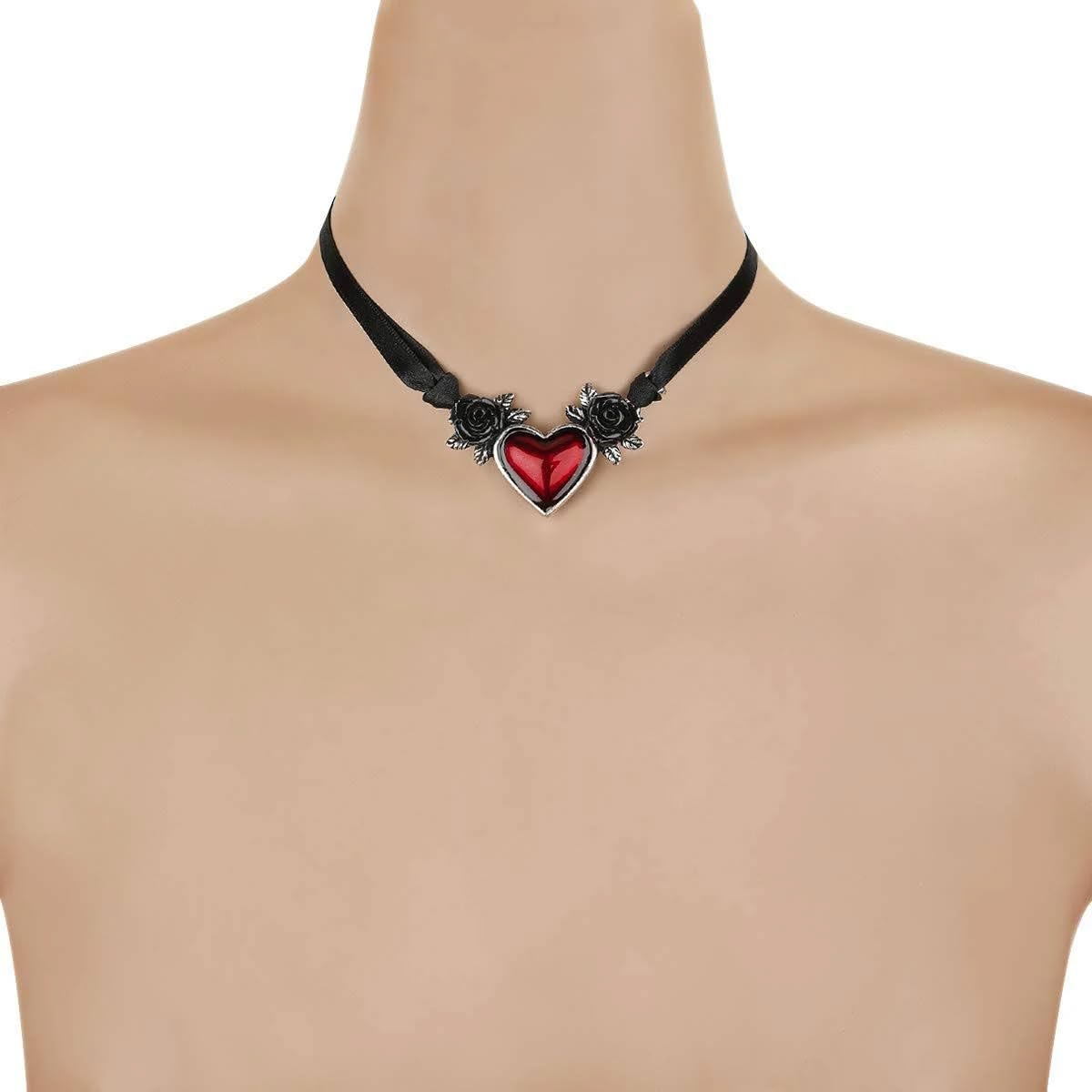 Alchemy Gothic Blood Heart Pendant