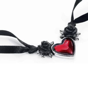 Alchemy Gothic Blood Heart Pendant