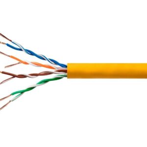 Monoprice Cat6 Ethernet Bulk Cable - Stranded, 550Mhz, 10G, UTP, CM, 24AWG, Pure Bare Copper Wire, Pull Box, 250 Feet, Blue