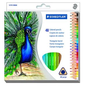 staedtler triangular color pencil, 48pcs