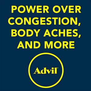 Advil Sinus Congestion and Pain, Sinus Relief Medicine, Pain Reliever and Fever Reducer with Ibuprofen and Phenylephrine HCl - 20 Coated Tablets