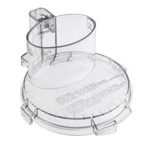 cuisinart dfp-14nwbct1 replacement clear food processor work bowl cover tritan compatible only with bowl dlc-005agtxt1, fits model dfp-14