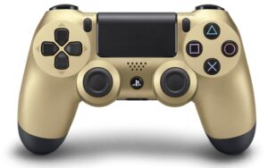 dualshock 4 wireless controller for playstation 4 - gold [import]