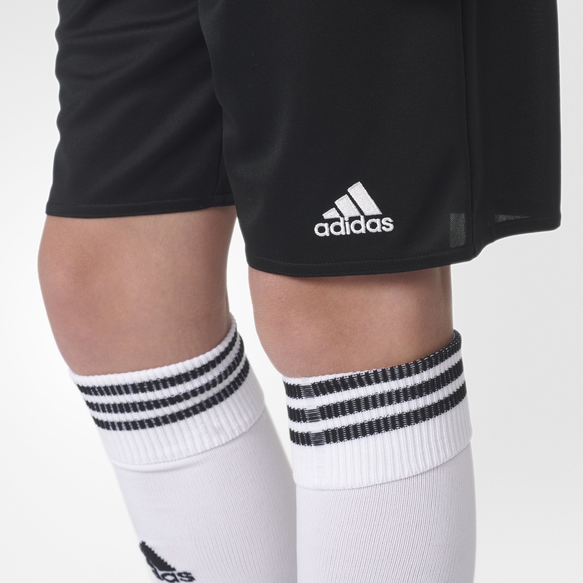 adidas unisex-child Parma 16 Shorts Black/White Medium