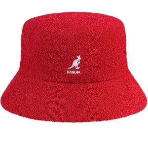 kangol bermuda bucket hat - scarlet/xl scarlet, x-large