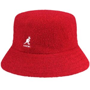 Kangol Bermuda Bucket Hat - Scarlet/XL Scarlet, X-Large