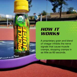 Pickle Juice Sports Drink Shots, Extra Strength - Relieves Cramps Immediately - Electrolyte Pickle Juice Shots for Day & Night Time Cramp Relief - Pickle Juice for Leg Cramps - 2.5 oz, 12 Pack