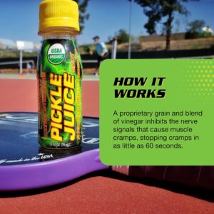 Pickle Juice Sports Drink Shots, Extra Strength - Relieves Cramps Immediately - Electrolyte Pickle Juice Shots for Day & Night Time Cramp Relief - Pickle Juice for Leg Cramps - 2.5 oz, 48 Pack