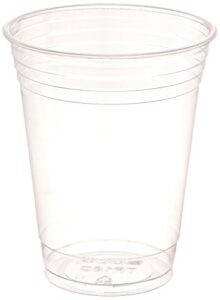 solo cup company -100 company plastic party cold cups, 16 oz, clear, 100 pack