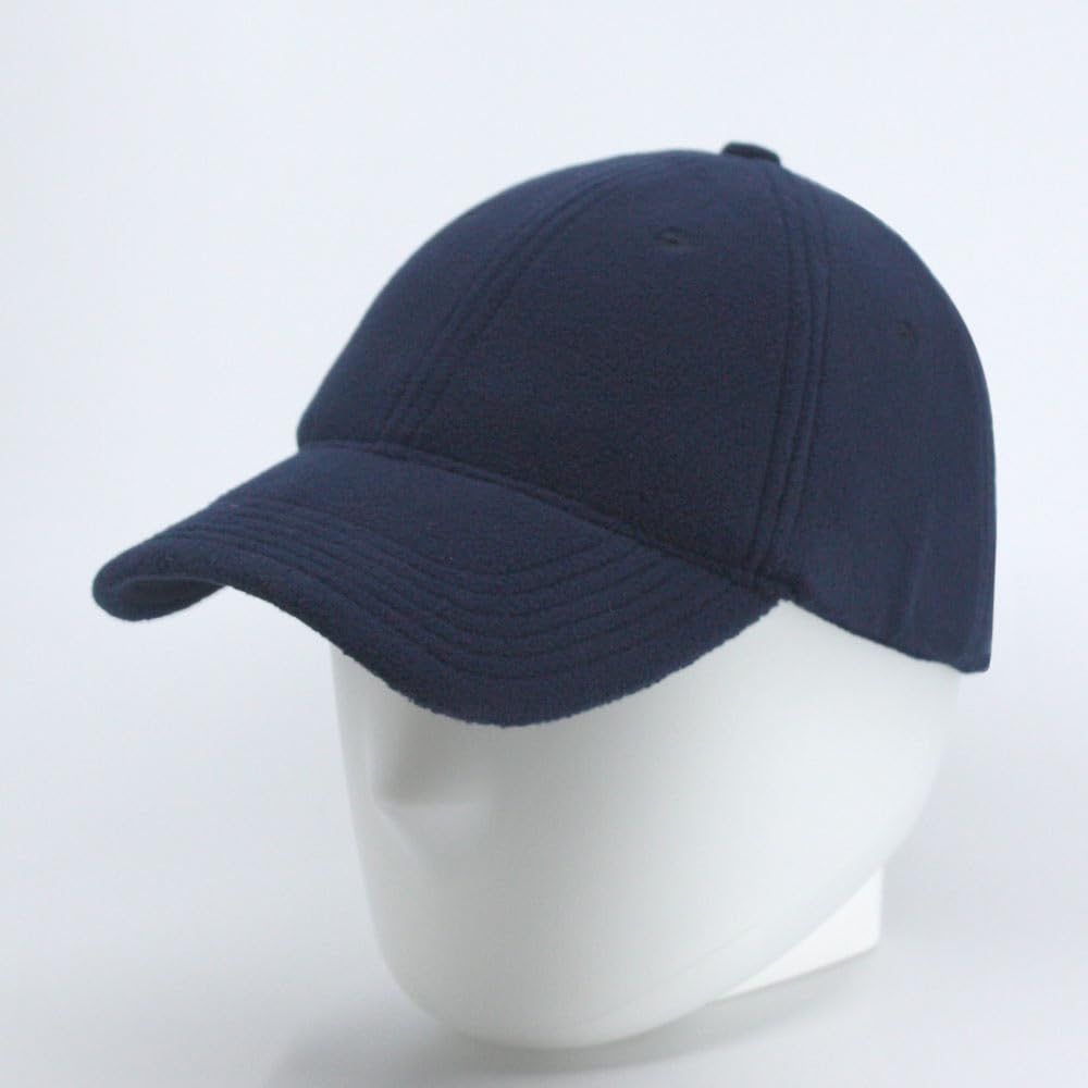 The Vintage Year Micro Fleece Low Profile Adjustable Baseball Caps (Navy)