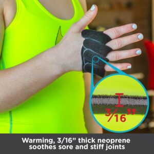 BraceAbility Ulnar Deviation & Drift Hand Splint | MCP Knuckle Joint Support Brace for Rheumatoid Arthritis & Tendonitis Pain Relief, Finger Straightener & Stretcher Glove - S (SM/MED) Right