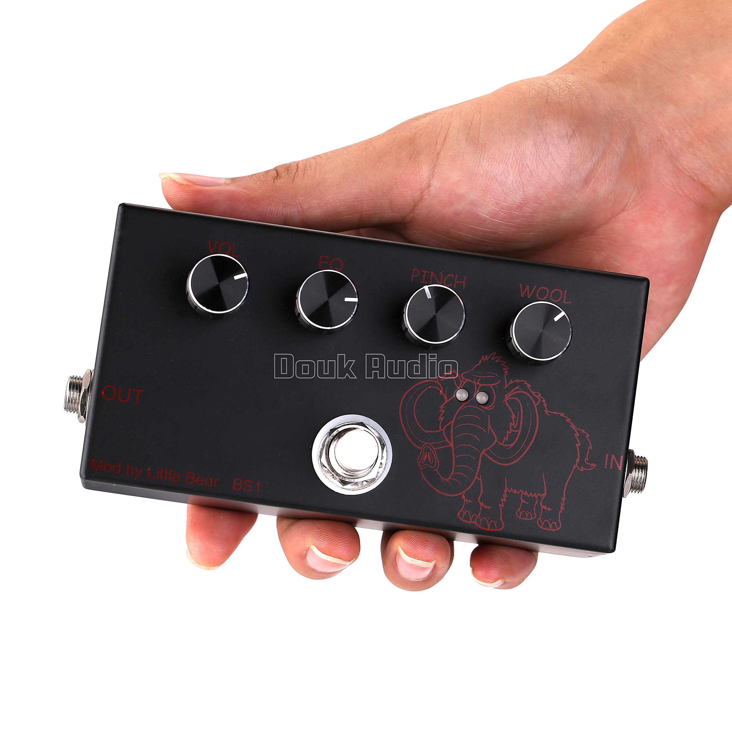 Nobsound Little Bear BS1 Mammoth Wooly Bass Fuzz Guitar Pedal Stomp Box Effects Effector