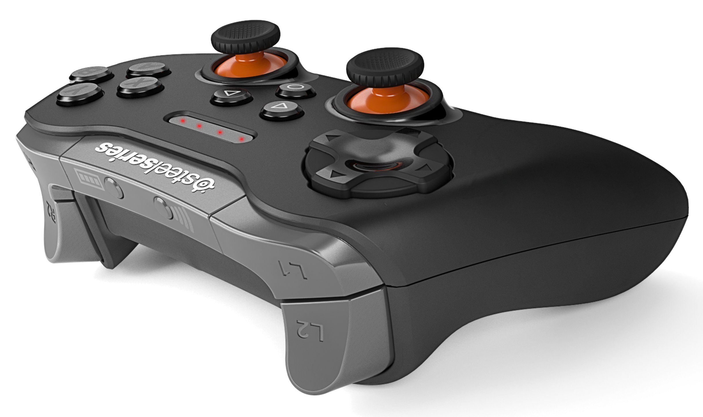 SteelSeries Stratus Bluetooth Mobile Gaming Controller - Android, Windows, VR - 40+ Hour Battery Life - Supports Fortnite Mobile