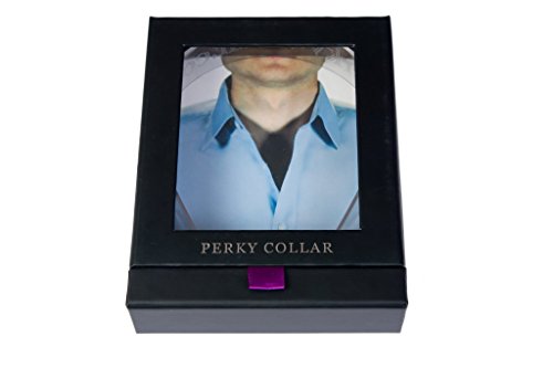 Perky Collar Shirt Collar Support System - Works Great With Collar Stays - For Men And Women Dress Shirts