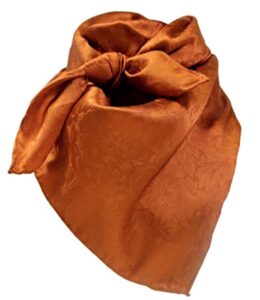 wild rag copper silk jacquard