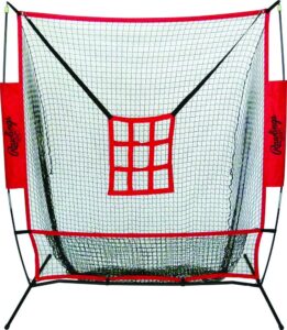 rawlings | pro-style practice net | 7' baseball/softball training net