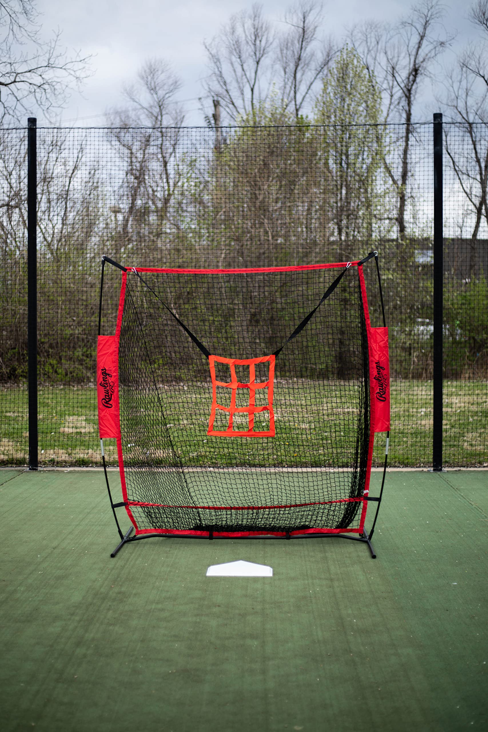 Rawlings | PRO-STYLE PRACTICE NET | 7' Baseball/Softball Training Net